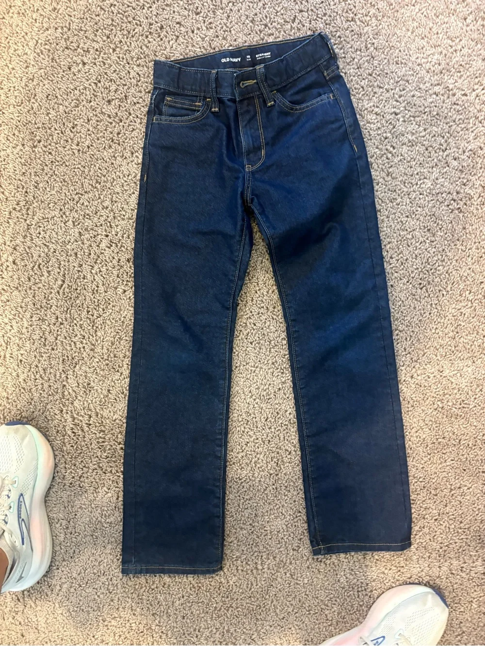 Old Navy Boy’s Dark Blue Straight Jeans